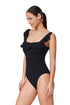 Profile by Gottex Bachelorette Square Neck Ruffle One Piece