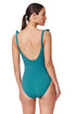 Profile by Gottex Bachelorette Square Neck Ruffle One Piece