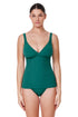 Gottex Profile by Gottex Medina Textured V Neck D-Cup Tankini Top