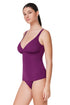 Gottex Profile by Gottex Medina Textured V Neck D-Cup Tankini Top