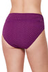 Gottex Profile by Gottex Medina Textured Shirred High Waist Swim Bottom