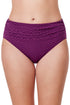 Gottex Profile by Gottex Medina Textured Shirred High Waist Swim Bottom
