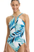 Gottex Profile by Gottex Island Breeze Braided High Neck One Piece