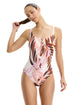 Gottex Profile by Gottex Island Breeze Braided Square Neck One Piece