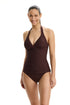 Gottex Profile by Gottex Safari Chic Textured Halter Tankini Top