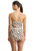 Gottex Profile by Gottex Safari Chic Textured Bandeau One Piece