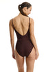 Gottex Profile by Gottex Safari Chic Textured Scoop Neck One Piece