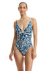 Gottex Profile by Gottex Garden Mist V-Neck One Piece