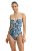 Gottex Profile by Gottex Garden Mist Bandeau Halter One Piece