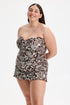 Gottex Profile by Gottex Garden Mist Plus Size Bandeau Swimdress