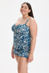 Gottex Profile by Gottex Garden Mist Plus Size Bandeau Swimdress