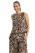 Gottex Profile by Gottex Garden Mist Linen High Neck Top