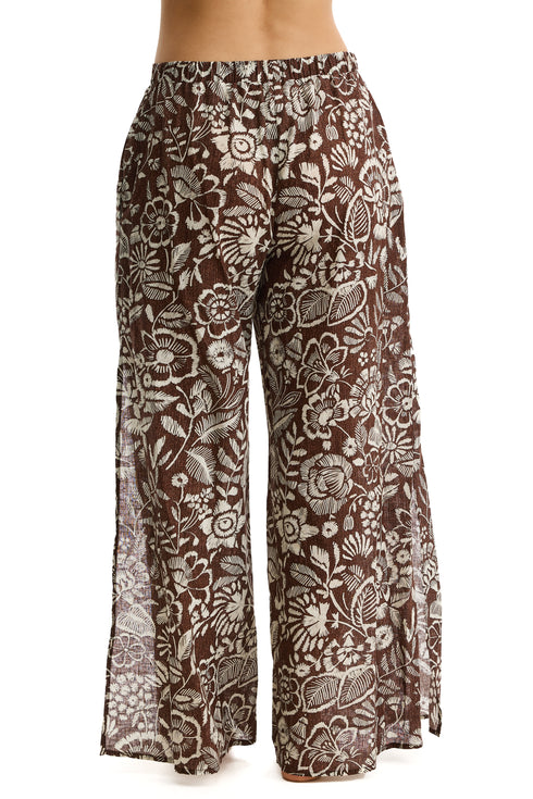 Gottex Profile by Gottex Garden Mist Linen Beach Pant