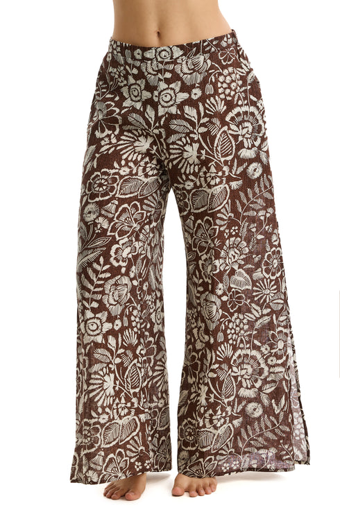 Gottex Profile by Gottex Garden Mist Linen Beach Pant