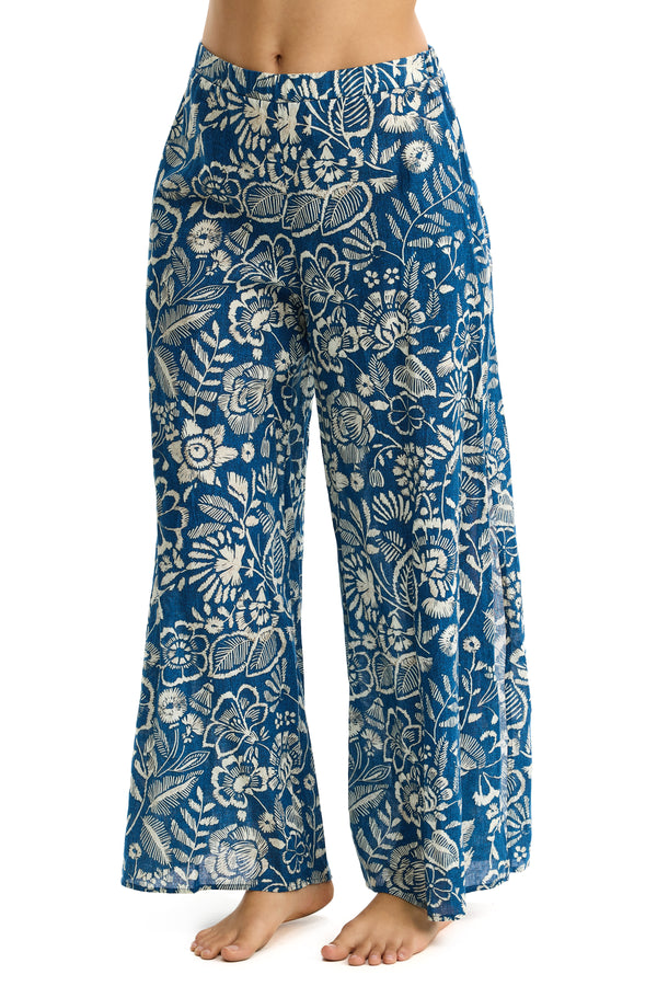 Gottex Profile by Gottex Garden Mist Linen Beach Pant