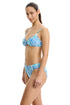 Gottex Profile by Gottex Boho Bloom V-Neck Knot Bikini Top