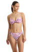 Gottex Profile by Gottex Boho Bloom V-Neck Knot Bikini Top
