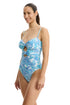 Gottex Profile by Gottex Boho Bloom Cut Out Bandeau One Piece