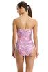 Gottex Profile by Gottex Boho Bloom Cut Out Bandeau One Piece