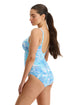 Gottex Profile by Gottex Boho Bloom D-Cup V-Neck Gold Beaded One Piece