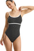 Gottex Profile by Gottex Dottie Delight Textured Square Neck One Piece