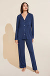 Eberjey Gisele Printed Rib Long PJ