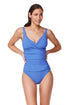 Profile by Gottex Tutti Frutti Twist Front V-Neck One Piece