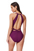 Profile by Gottex Tutti Frutti High Neck Open Back One Piece