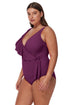 Gottex Profile by Gottex Tutti Frutti Plus Size Ruffle Surplice One Piece