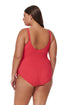 Gottex Profile by Gottex Tutti Frutti Plus Size Ruffle Surplice One Piece