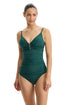 Gottex Tutti Frutti Fashion V-Neck Gold Beaded Tankini Top
