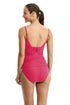 Gottex Tutti Frutti Fashion V-Neck Gold Beaded Tankini Top