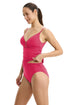 Gottex Tutti Frutti Fashion V-Neck Gold Beaded Tankini Top