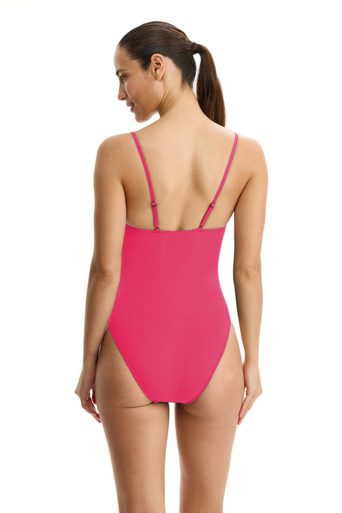 Gottex Profile by Gottex Tutti Frutti V-Neck One Piece