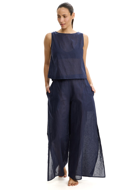 Gottex Profile by Gottex Tutti Frutti Linen Beach Pant