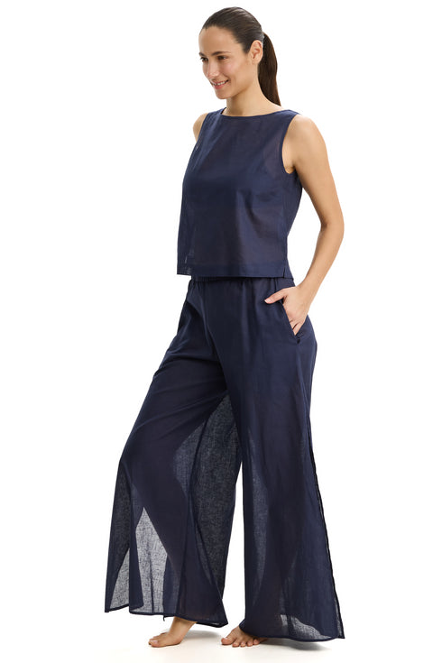 Gottex Profile by Gottex Tutti Frutti Linen Beach Pant