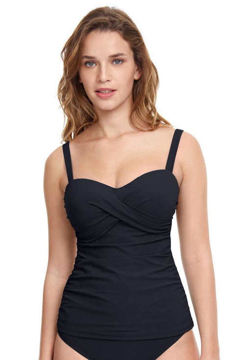 Gottex Profile By Gottex Tutti Frutti Underwire D-Cup Tankini Top