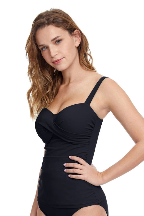 Gottex Profile By Gottex Tutti Frutti Underwire D-Cup Tankini Top