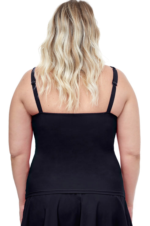 Gottex Profile By Gottex Tutti Frutti Plus Size Underwire Tankini Top