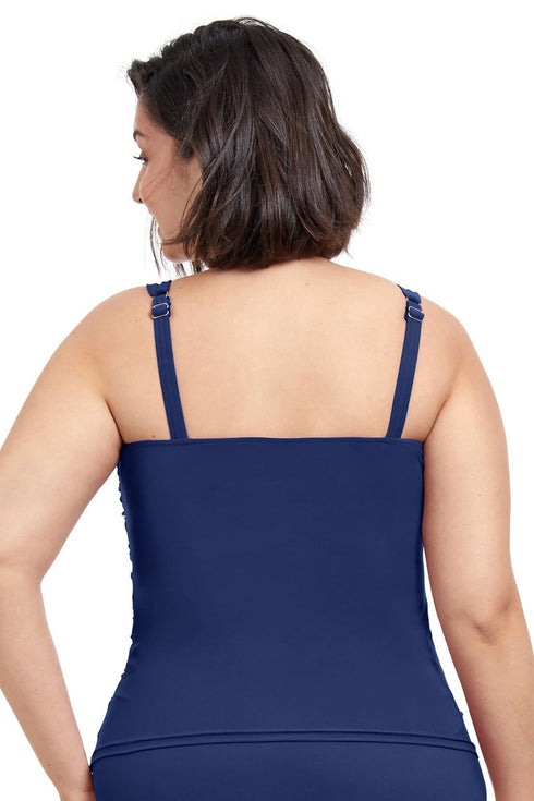 Gottex Profile By Gottex Tutti Frutti Plus Size Underwire Tankini Top