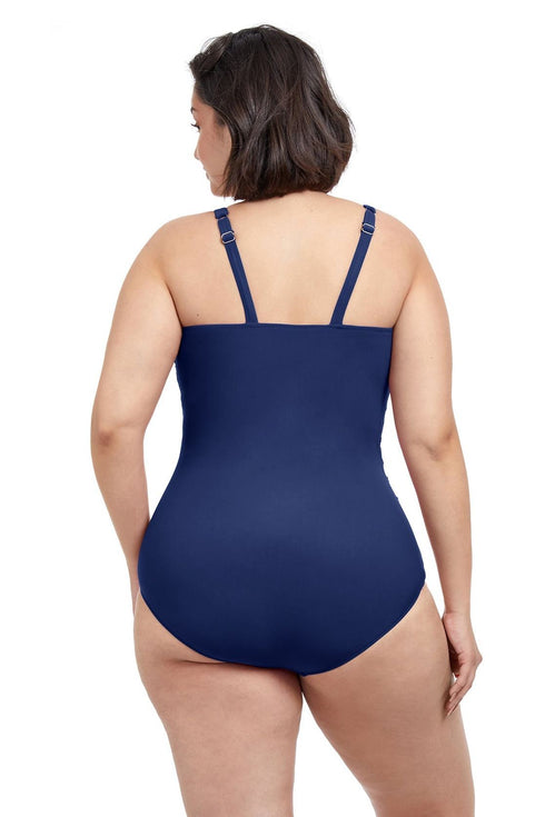 Gottex Profile By Gottex Tutti Frutti Plus Size Scoop Neck One Piece