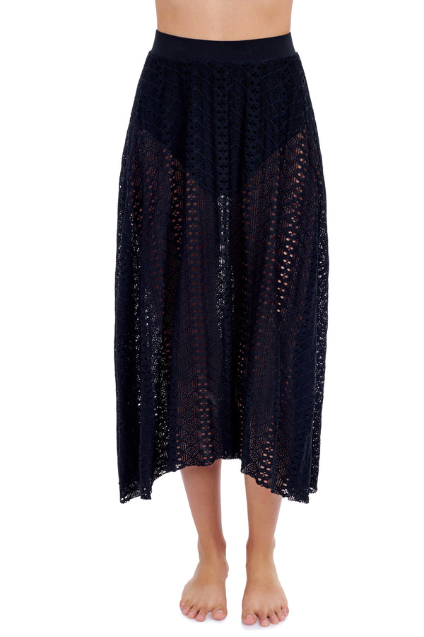 Gottex Profile By Gottex Tutti Frutti Texture Pull On Cover Up Skirt