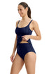 Gottex Profile by Gottex Tutti Frutti Shirred Peasant Tankini Top