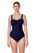 Gottex Profile by Gottex Tutti Frutti E-Cup Scoop Neck Shirred Underwire Tankini Top