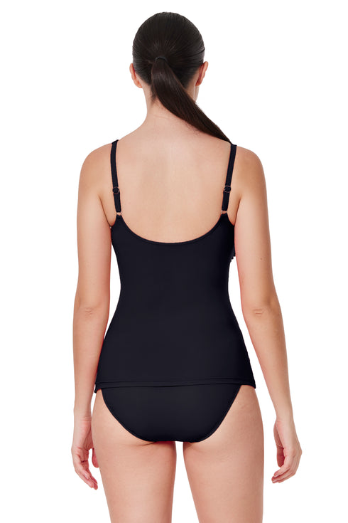 Gottex Profile by Gottex Tutti Frutti D-Cup Scoop Neck Tankini Top