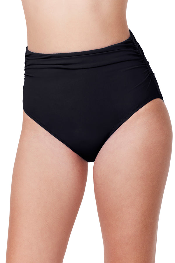 Profile by Gottex Shirred High Waist Bottom