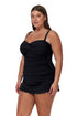 Gottex Profile by Gottex Tutti Frutti Plus Size Bandeau Swimdress