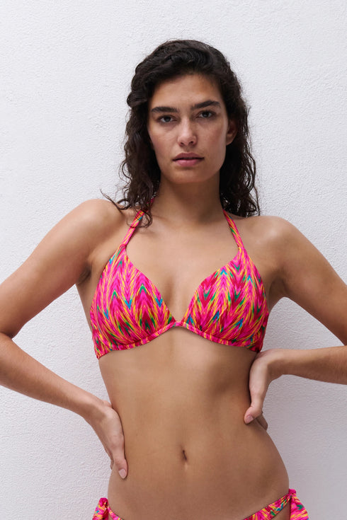 Chantelle Easy Pop Plunge Underwire Swim Top