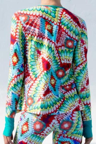 Luli Fama Wild Heart Fitted Zip Jacket