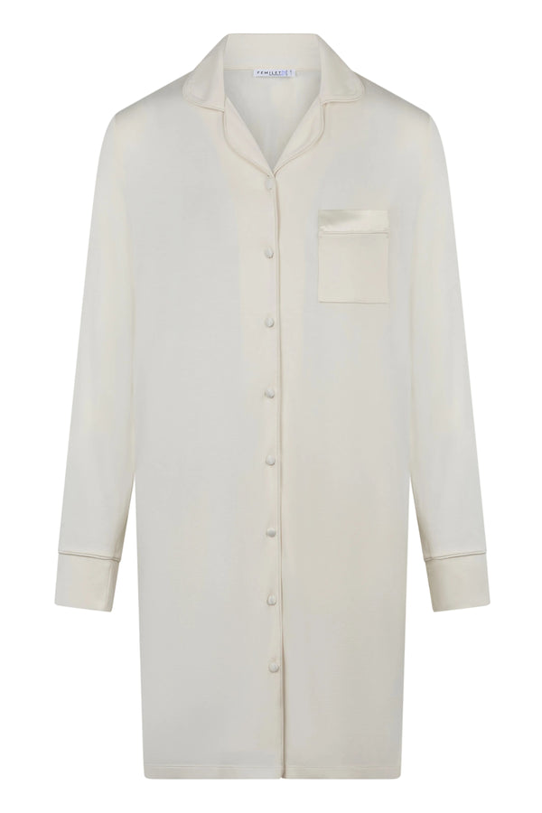 Femilet Daisy Nightgown Long Sleeves